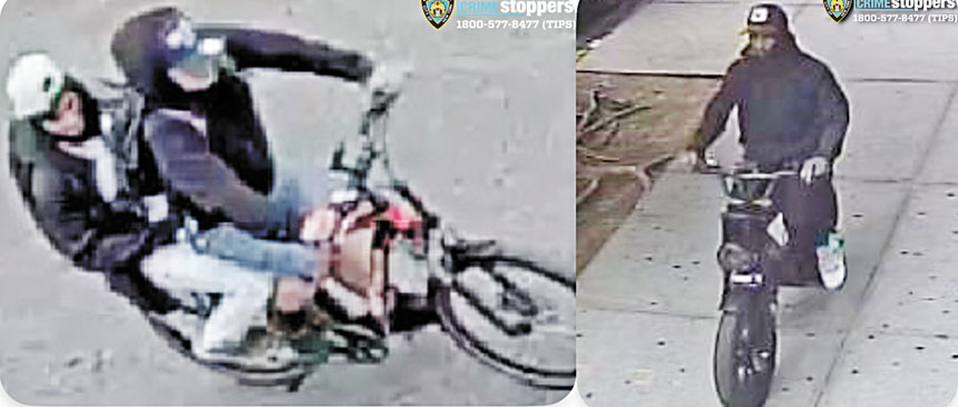 圖為涉案團夥。 NYPD