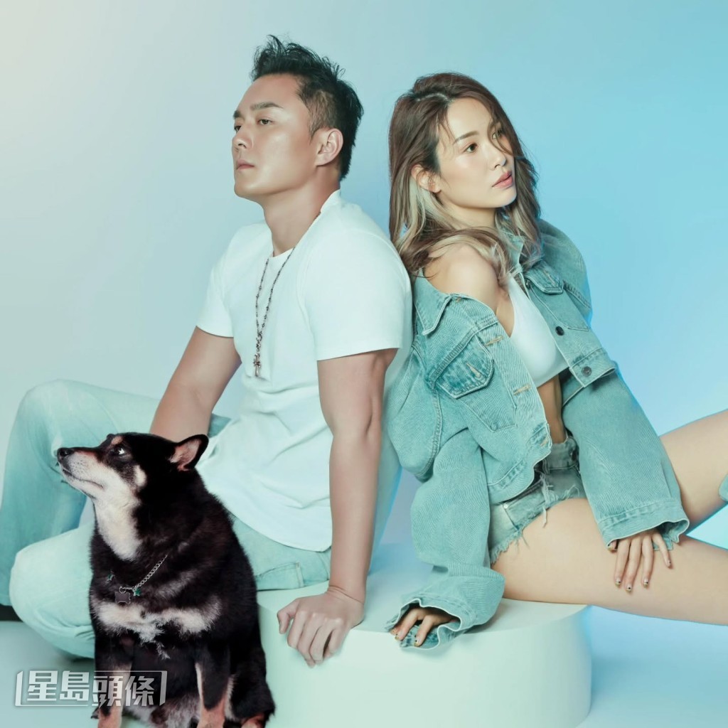 兩人早前與愛犬拍攝十歲紀念照,因而觸動決定完成婚事。