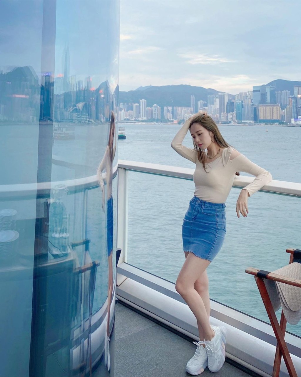 梁茵曾被網民封為《愛.回家》系列的隱世美女。