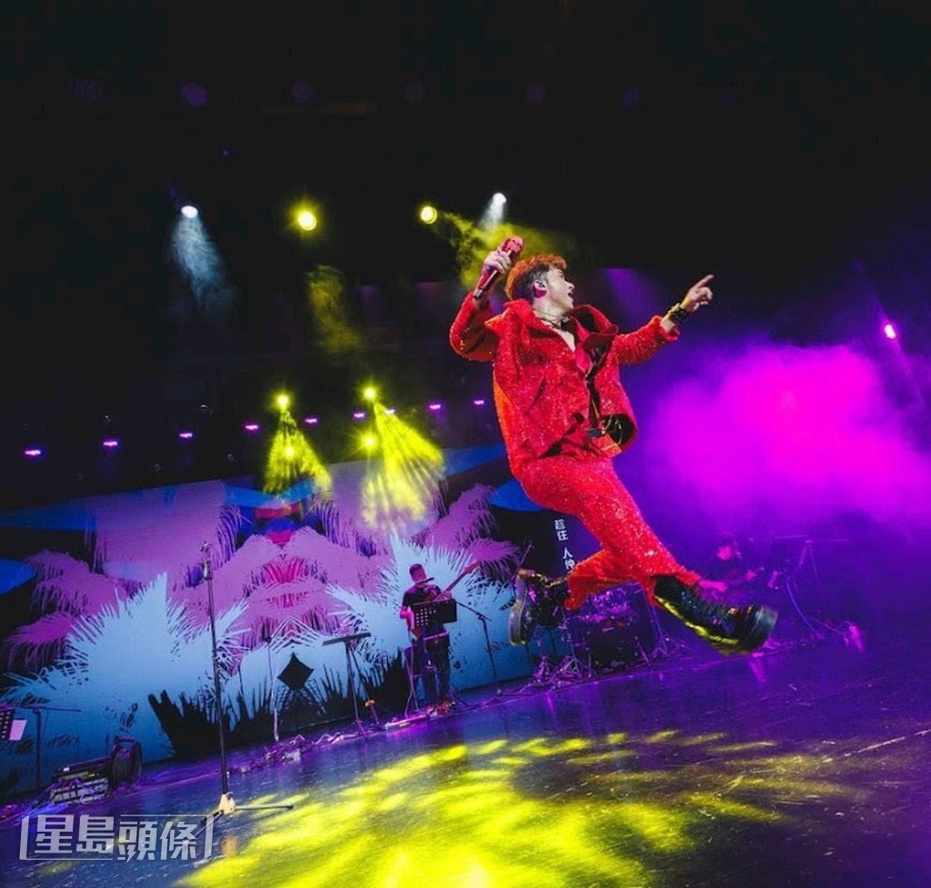 吉吉早前在廣州舉行演唱會,完成了自己的一個心願。