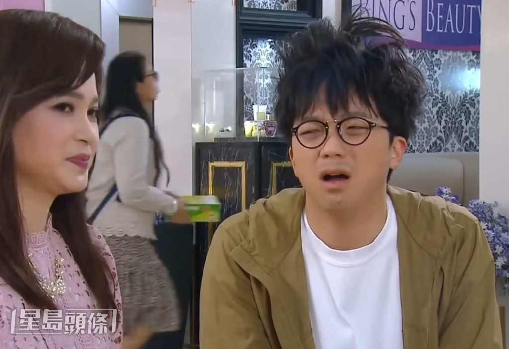 其中一集何晉樂要演繹失戀戲份，樊亦敏協助他調整造型，塑造出這個頹廢模樣。