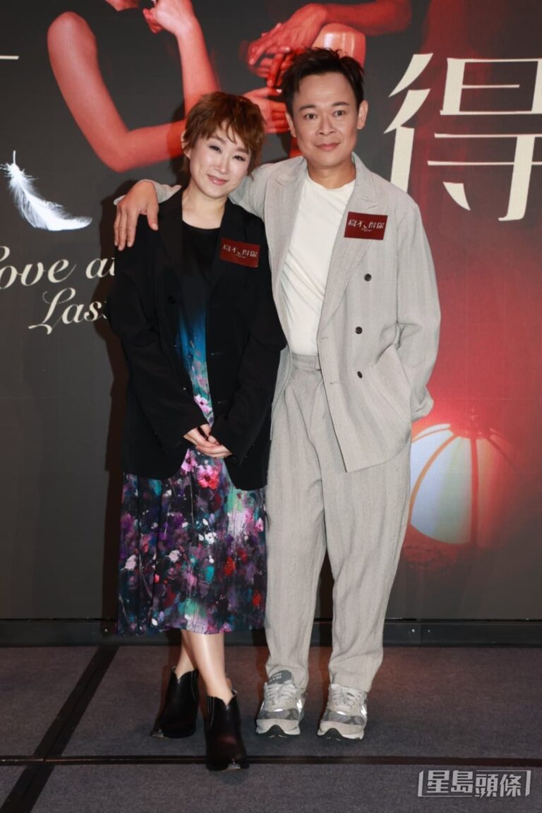 梁祖堯為王菀之創作舞台劇《寫不得你》 坦言老夫老妻合作無需培養感情
