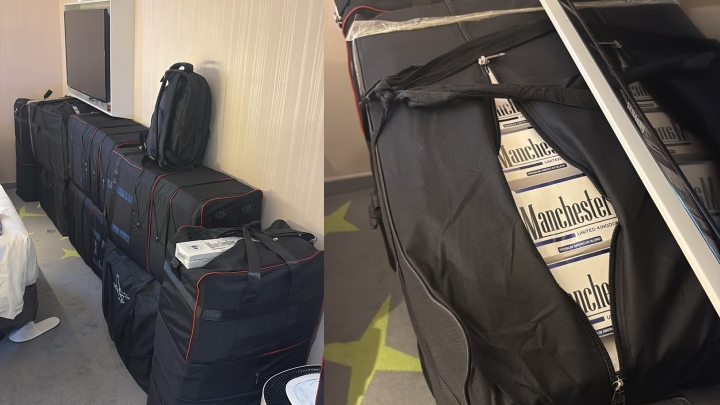 荃灣酒店房間被闢作私煙倉庫 海關檢獲25萬支私煙拘捕兩男
