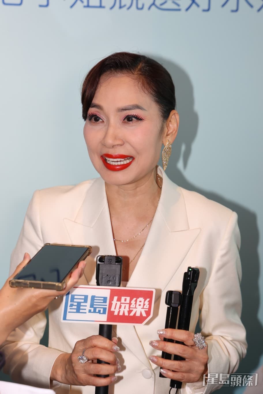 她寄語師妹在比賽中保持從容自在，享受過程。