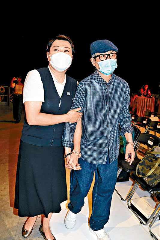 阮兆祥（左）、李思捷（右）扮何太與何生，被讚最爆笑及神似。