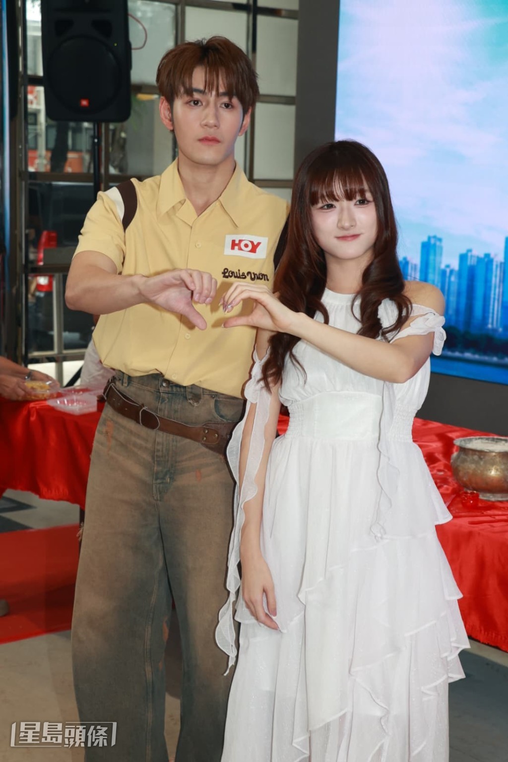 兩人在新劇中將會飾演一對情侶。