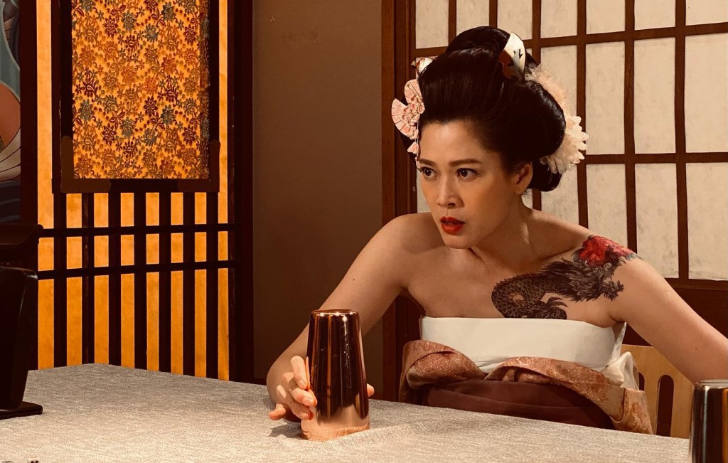 林淑敏在劇中曾扮過不少有趣造型。