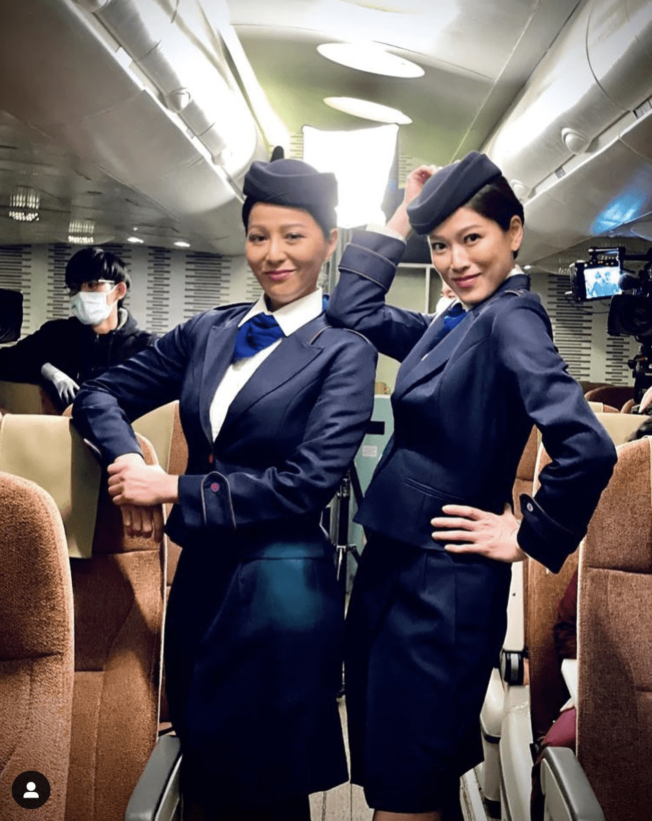 入行前，林淑敏曾擔任七個月空中服務員。