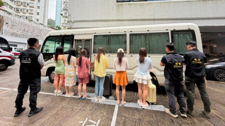 新界南警聯同入境處展開「冠軍」行動 打擊黑工及賣淫活動拘35人