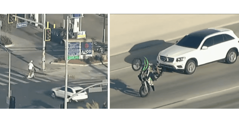 洛杉磯再爆GTA偷車案 警匪公路追逐險象環生｜影片新聞