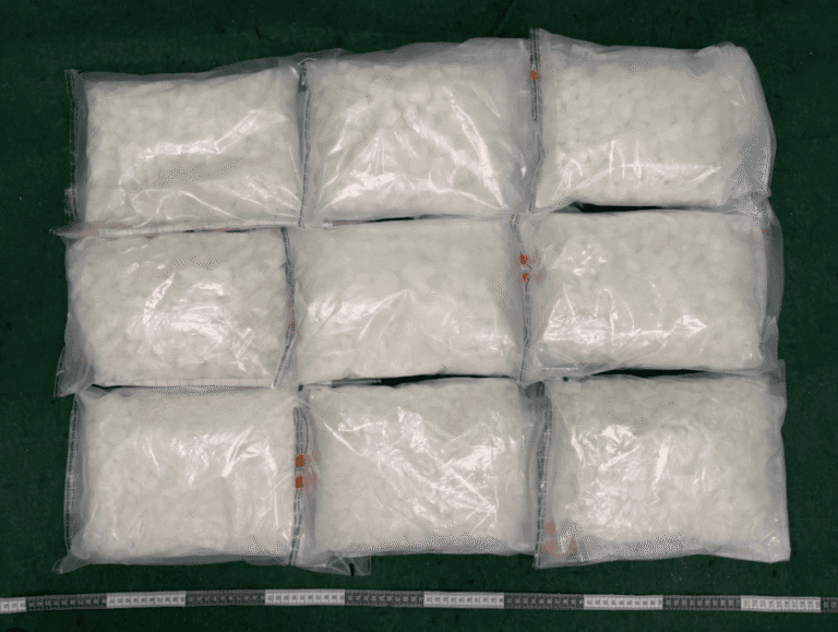 香港海關機場一日連破兩宗入境毒品案 檢790萬元K仔大麻花拘兩旅客