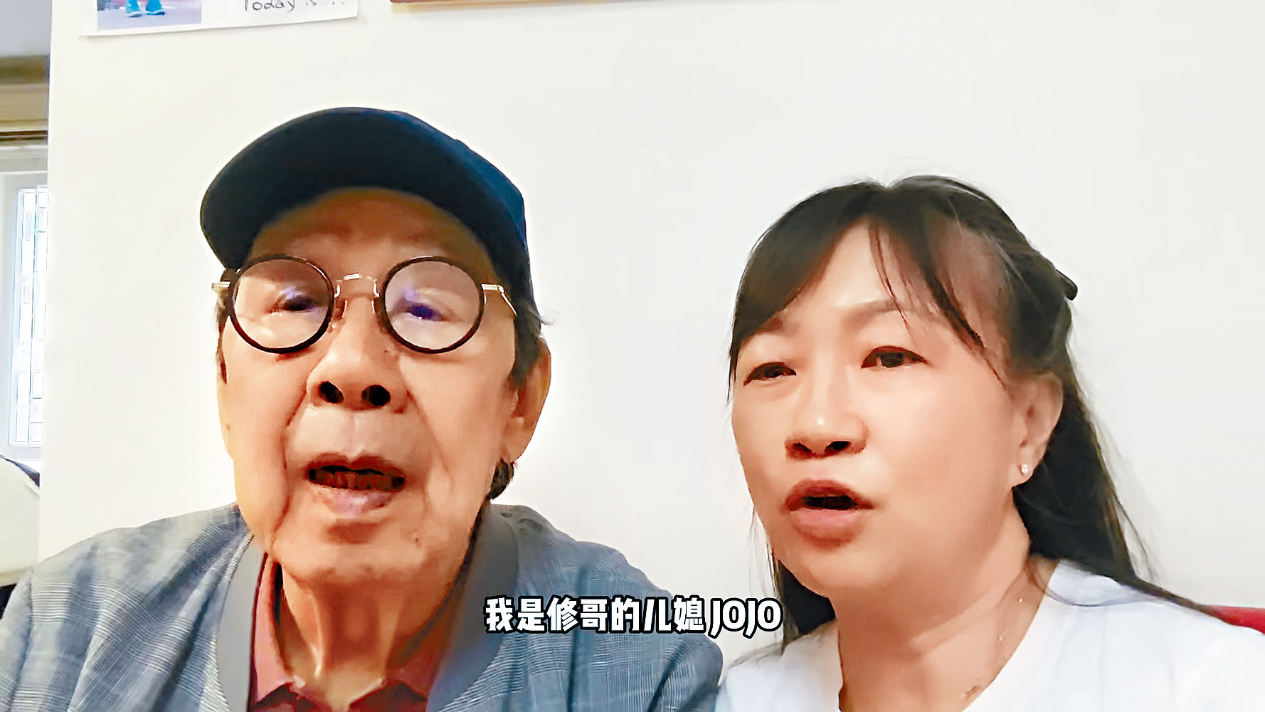 修哥孖新抱拍片報平安，透露因急性膽管炎入院，做了通膽管及切除膽囊手術。
