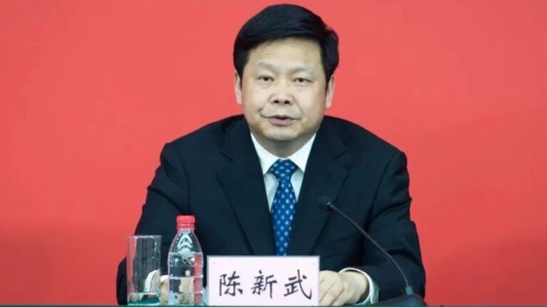陳新武獲任命為重慶市代理市長