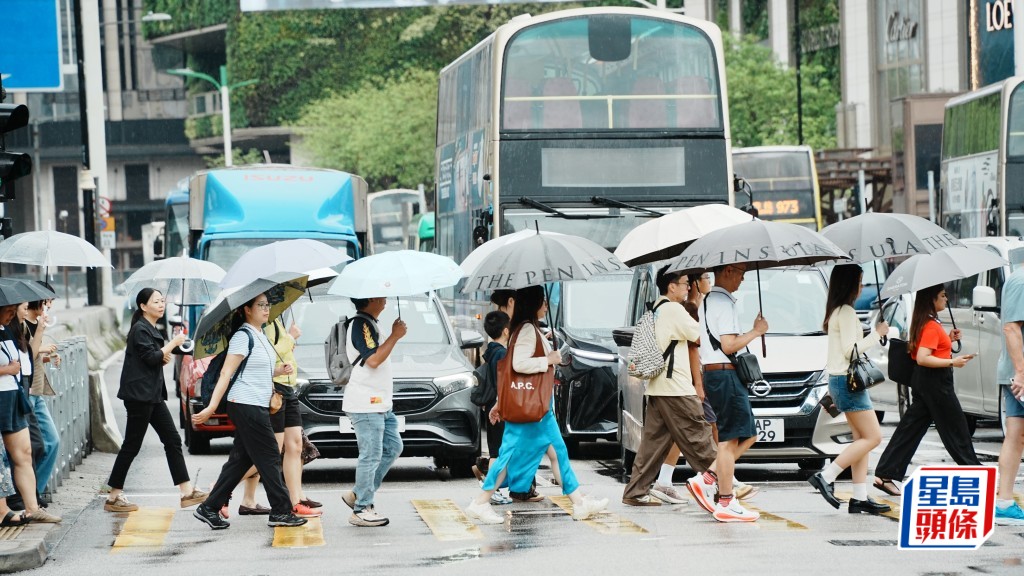 天文台發特別天氣提示 珠江口雷雨區未來數小時影響香港
