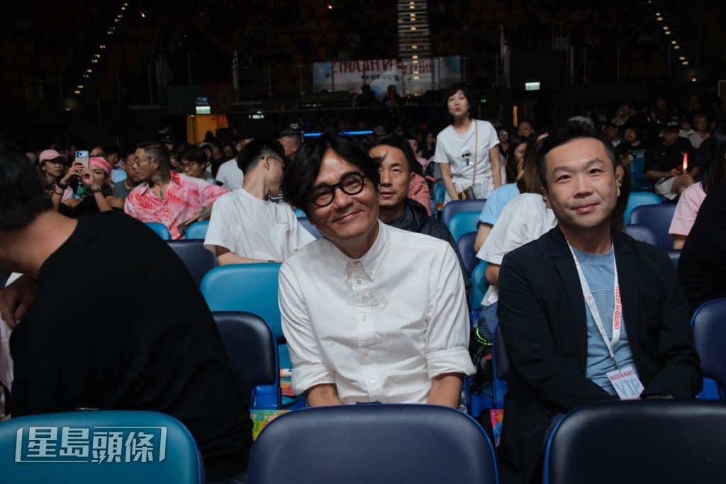 好友林家棟到場支持。