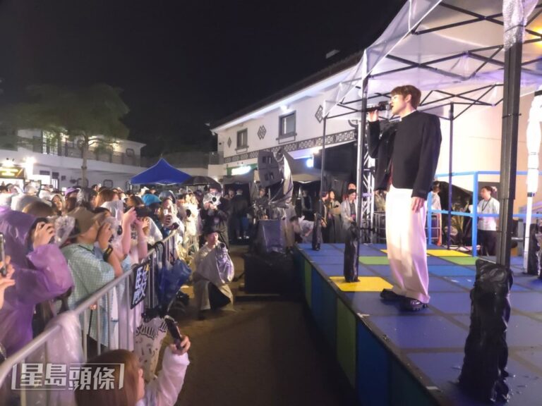 昂坪雨中音樂會 粉絲熱情不減 Jeremy、魏浚笙、ZPOT 雨中共演