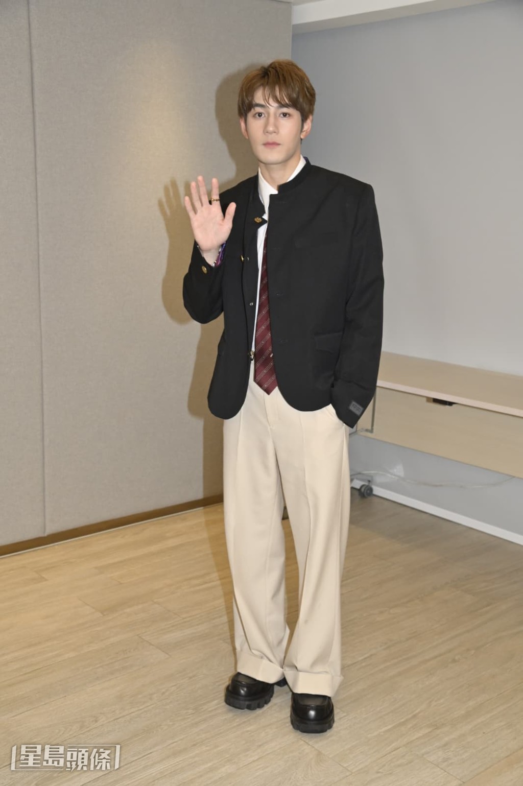 魏浚笙表示對主演電影的票房沒有壓力。