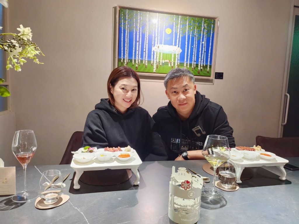 陳伶俐去年初的發文引發婚變猜測。