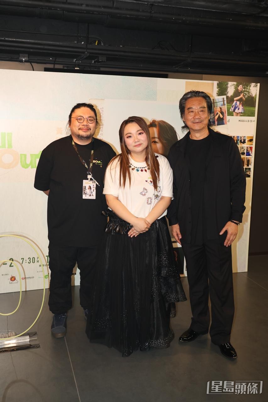 黃博指爸爸及丈夫都是她生命中重要的男人。