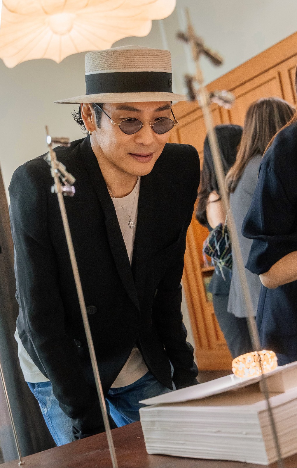 杜德偉此行應邀出席當地一場別開生面的高級珠寶與時裝品牌活動。