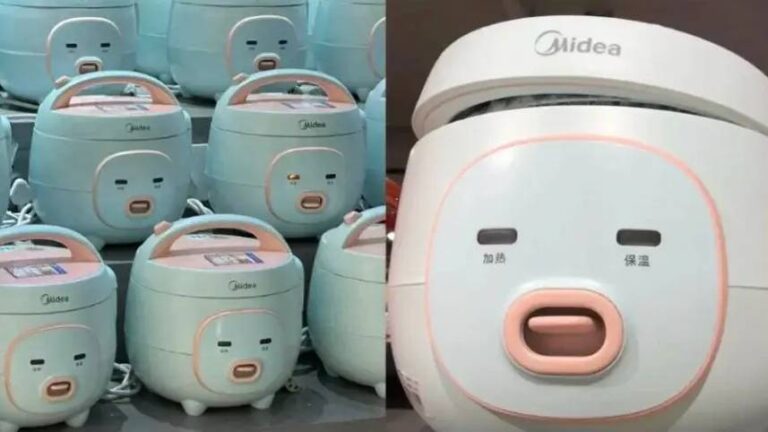 美的迷你電飯煲因酷似人臉表情在韓國爆紅 引發網民二次創作熱潮