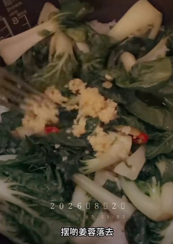 張柏芝親自下廚為兒子炮製生日餐。
