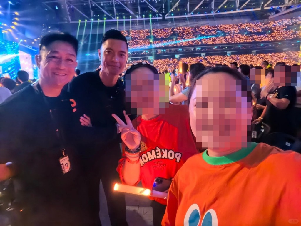楊證樺與黎振燁一同執行保安任務。