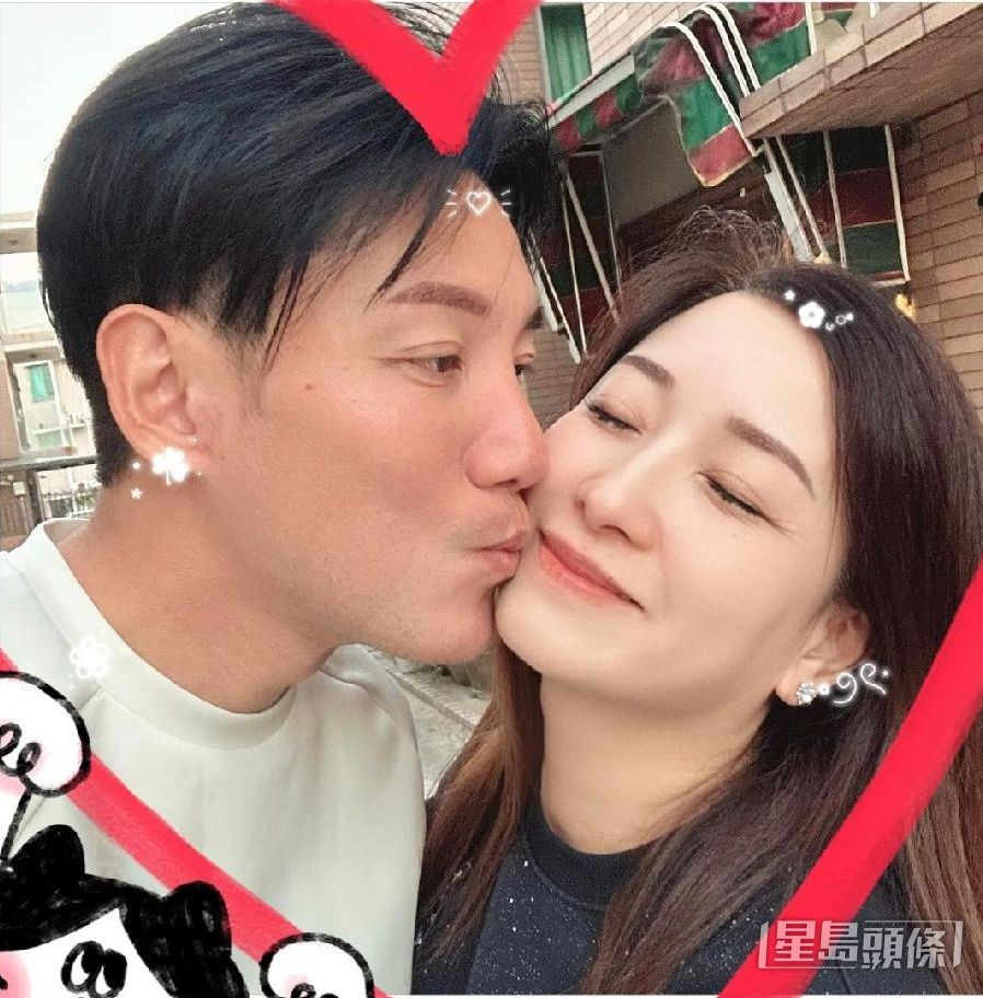 郭柏妍爆料張頴康手機中太太的聯絡人名稱是「老婆My Love」。