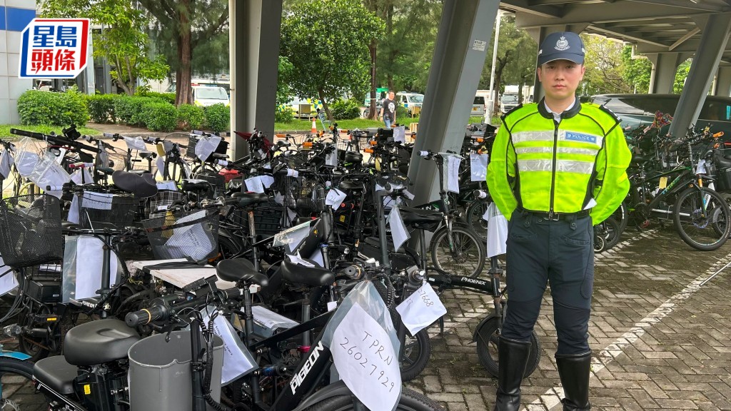 新界北警嚴打非法電動單車 五日行動拘149人 揭23名外賣員涉案