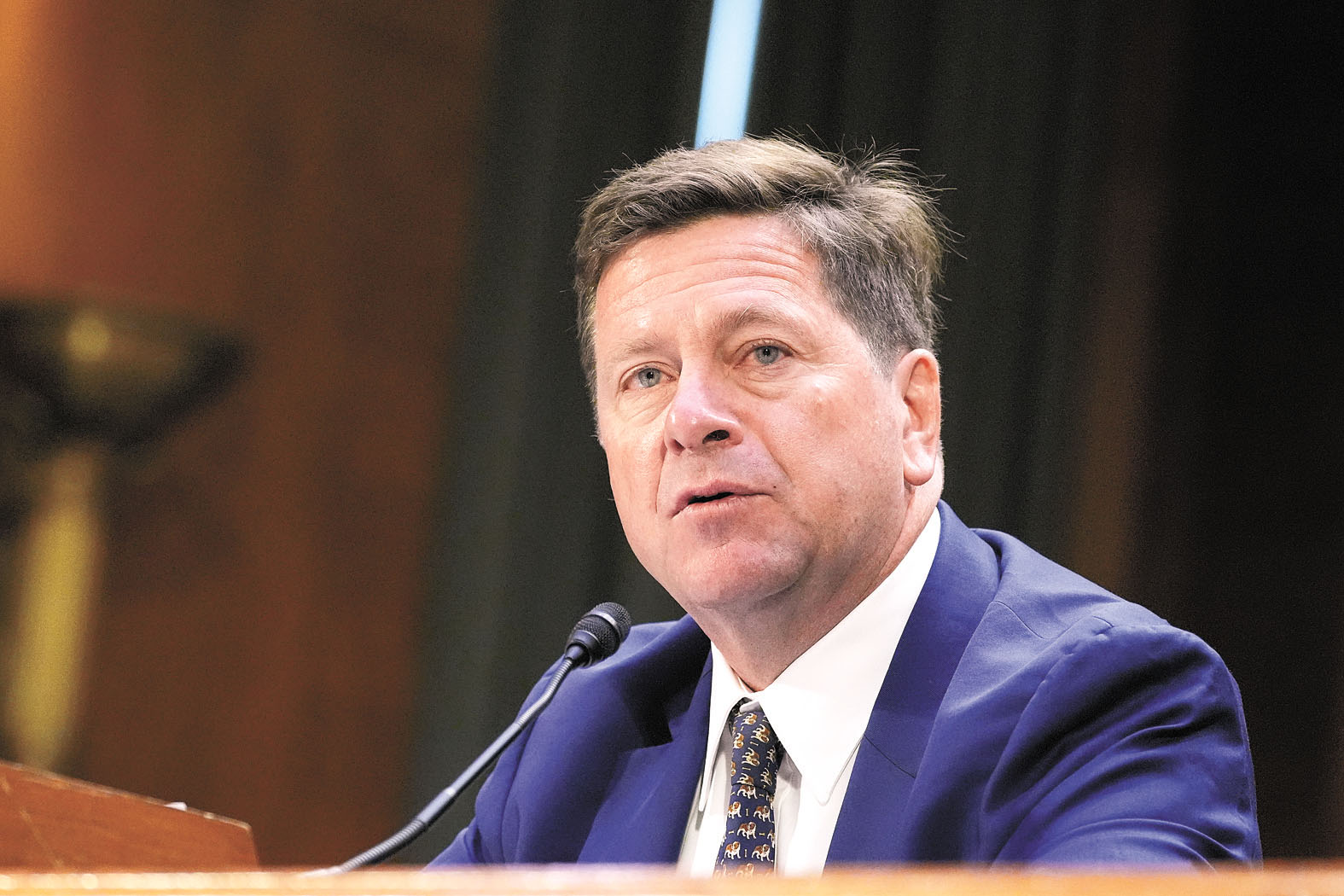 克萊頓正式宣誓就任國家情報總監。美聯社