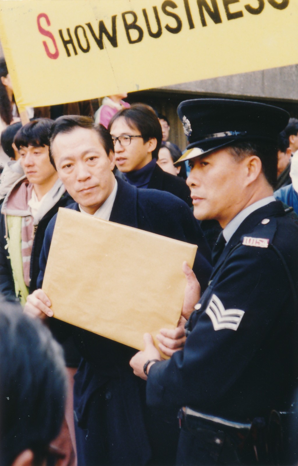 陳欣健早年曾投身警隊工作。