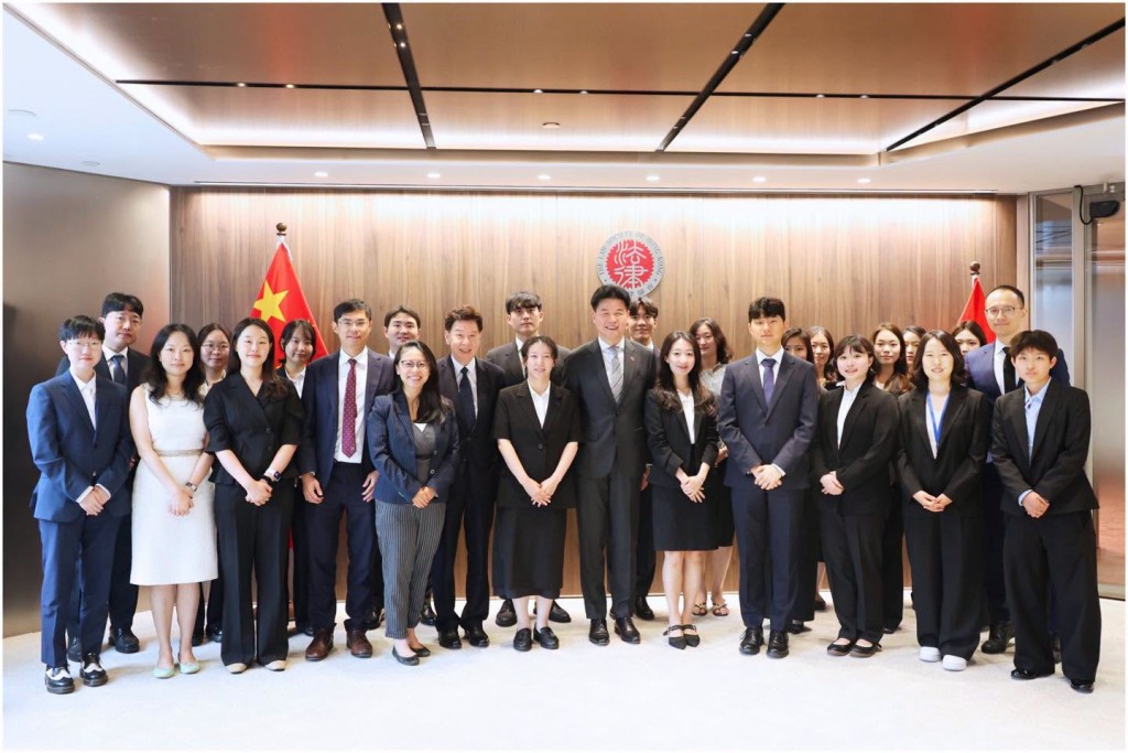 香港律師會啟動韓國實習計劃 19名法律專才來港交流