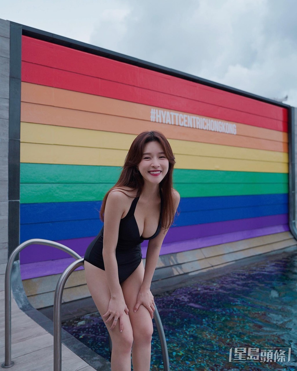 李蔓瑩被許多網民視為女神。