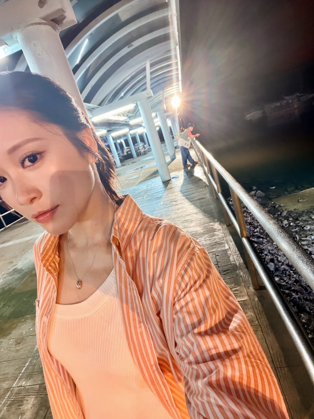 周嘉洛與林凱恩戲內分手,戲外的關係成為話題。