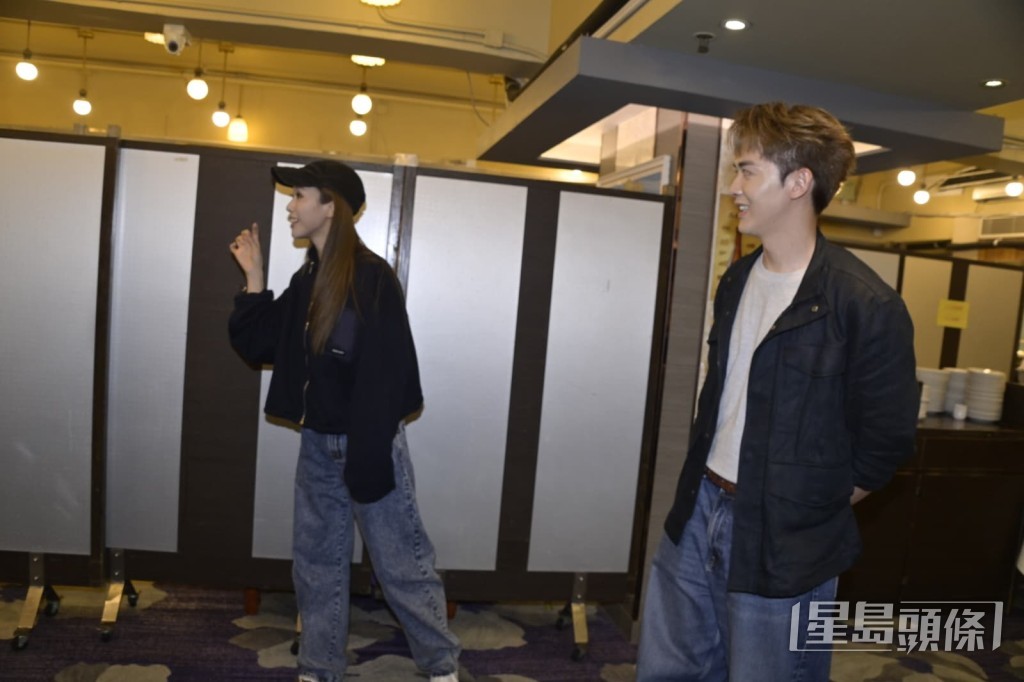 演員飯局上,何沛珈與阮浩棕一同出席。