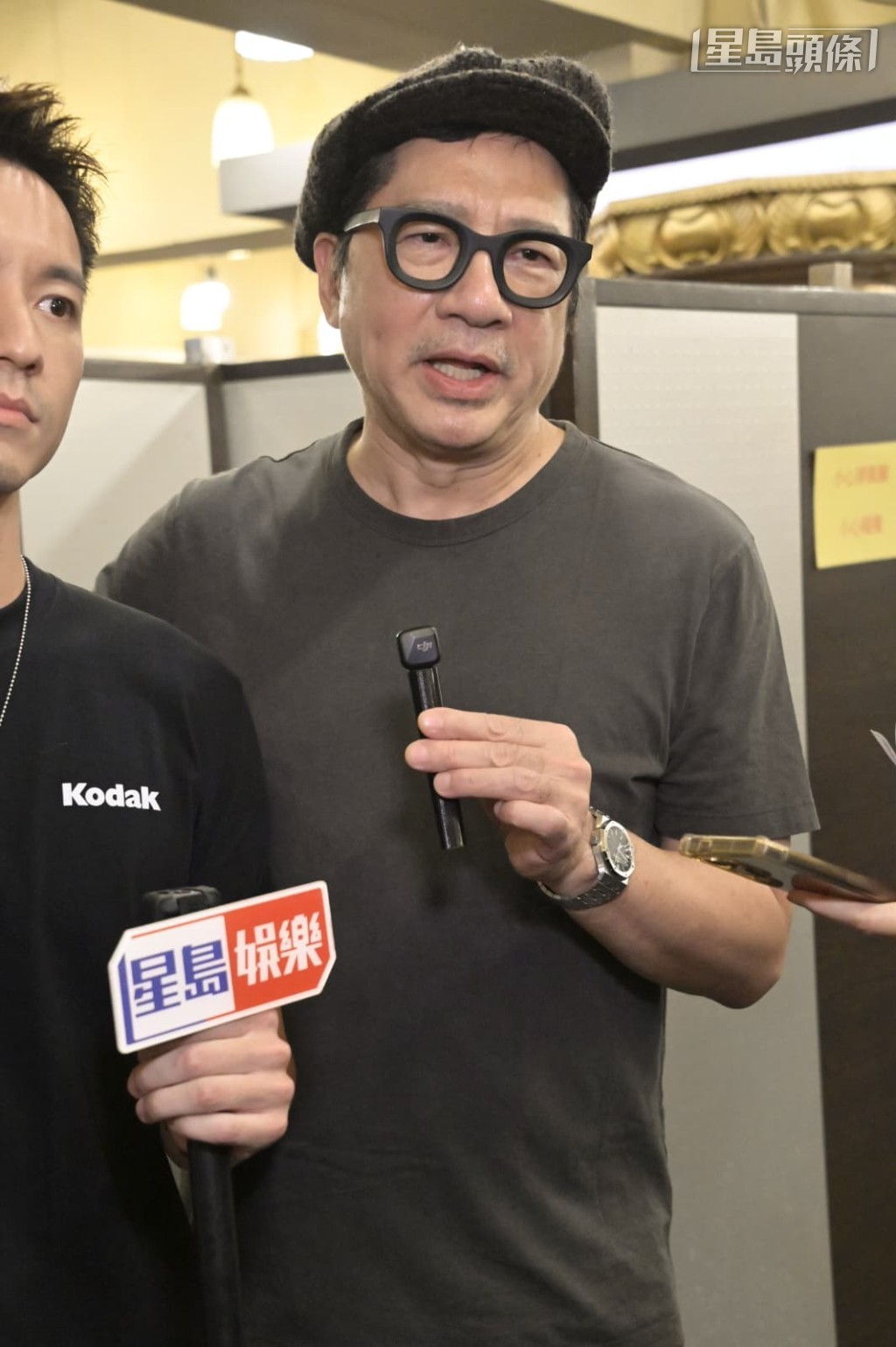 單立文承認前輩「大小姐」的確有些脾氣。