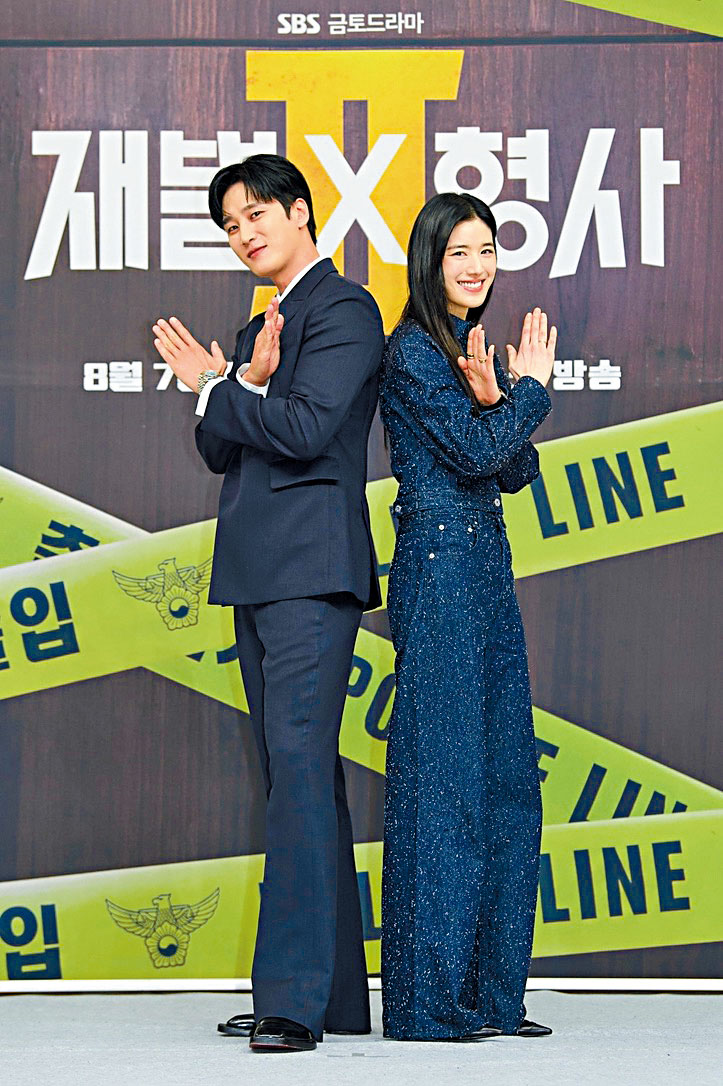 安普賢再演《財閥X刑警2》，鄭恩彩則新加盟。