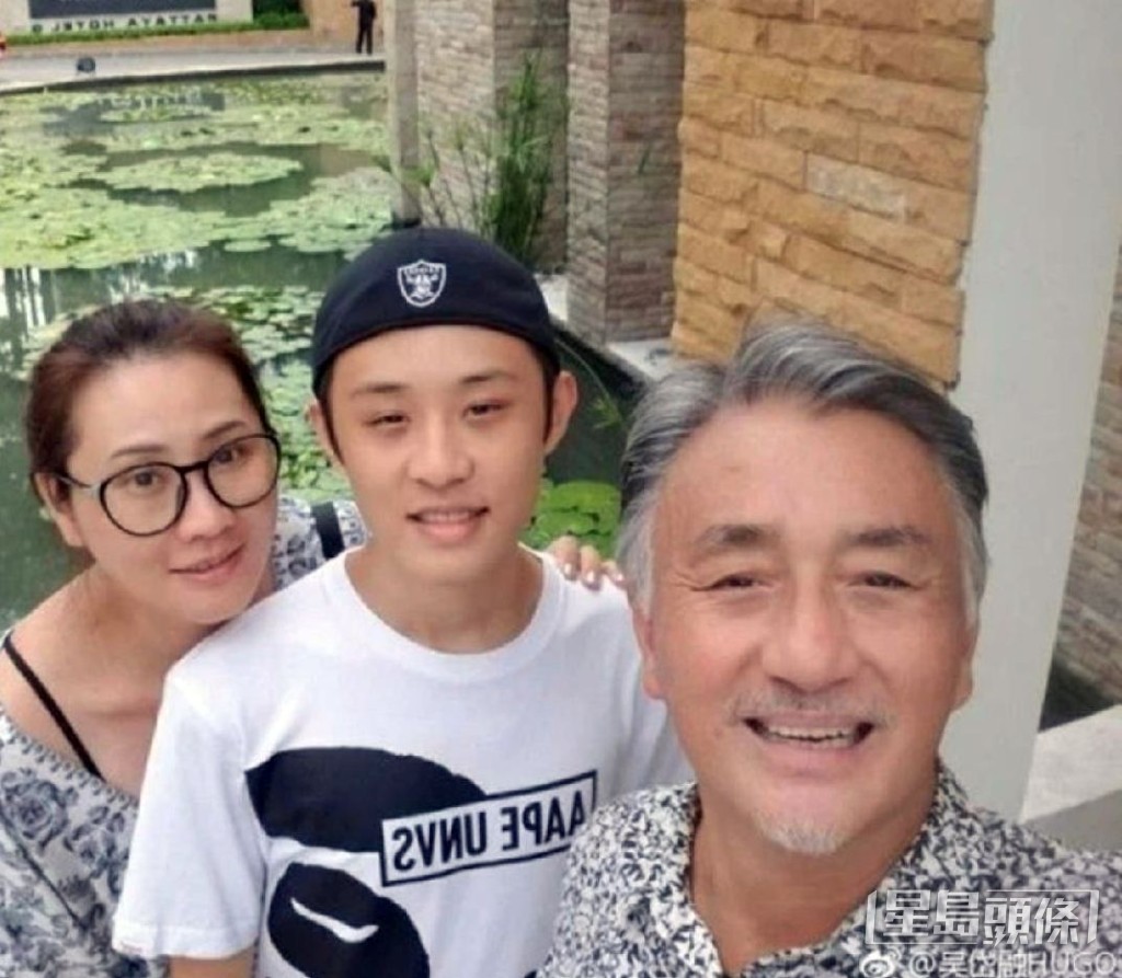 兩人的兒子吳政樺現已接近30歲。