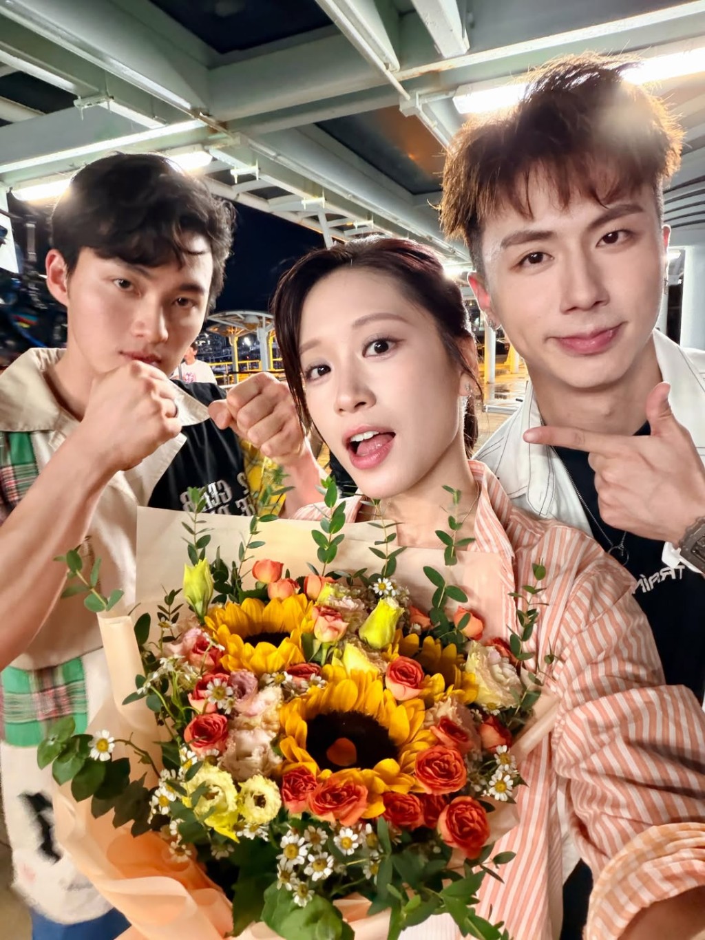 林凱恩說：「就算Bonnie和安仔走不到一塊，我們也是一家人。」