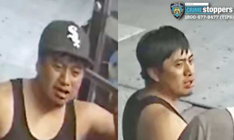 遭警通緝的涉案男子。