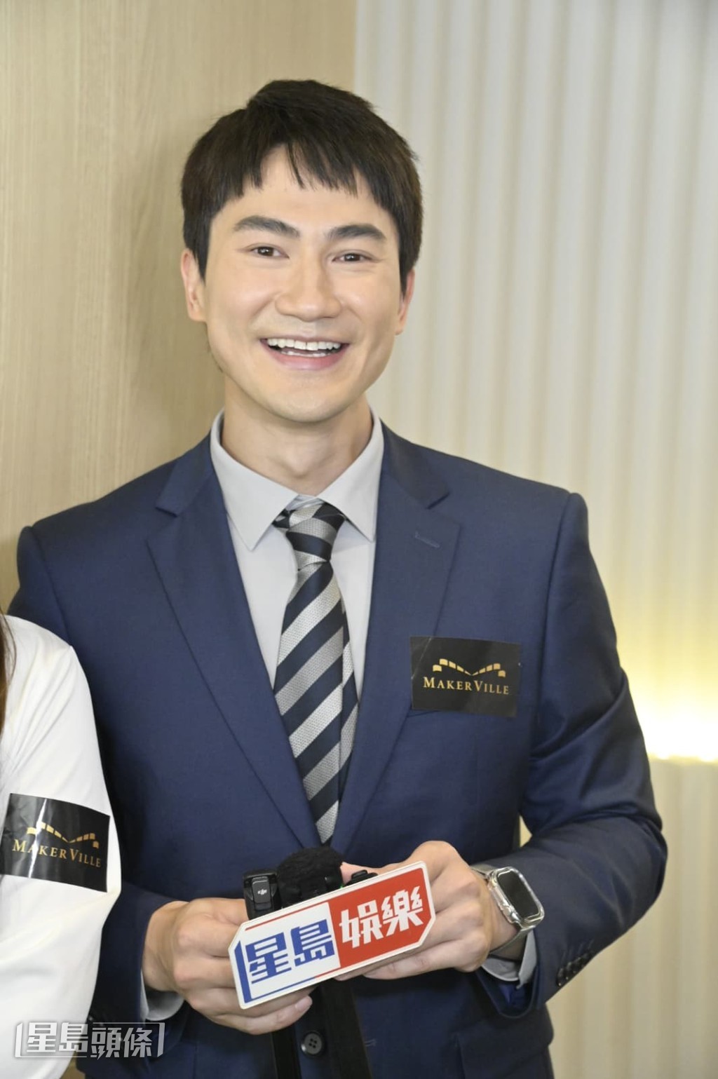 練美娟笑說郭子豪因已婚而有包袱,郭子豪則否認太太鄧卓殷管束嚴格。