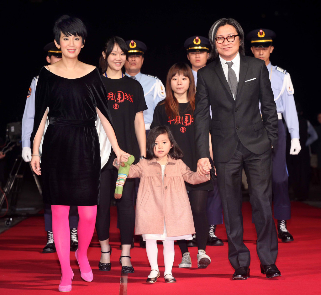陳是知年幼時，吳君如已帶她亮相紅毯。