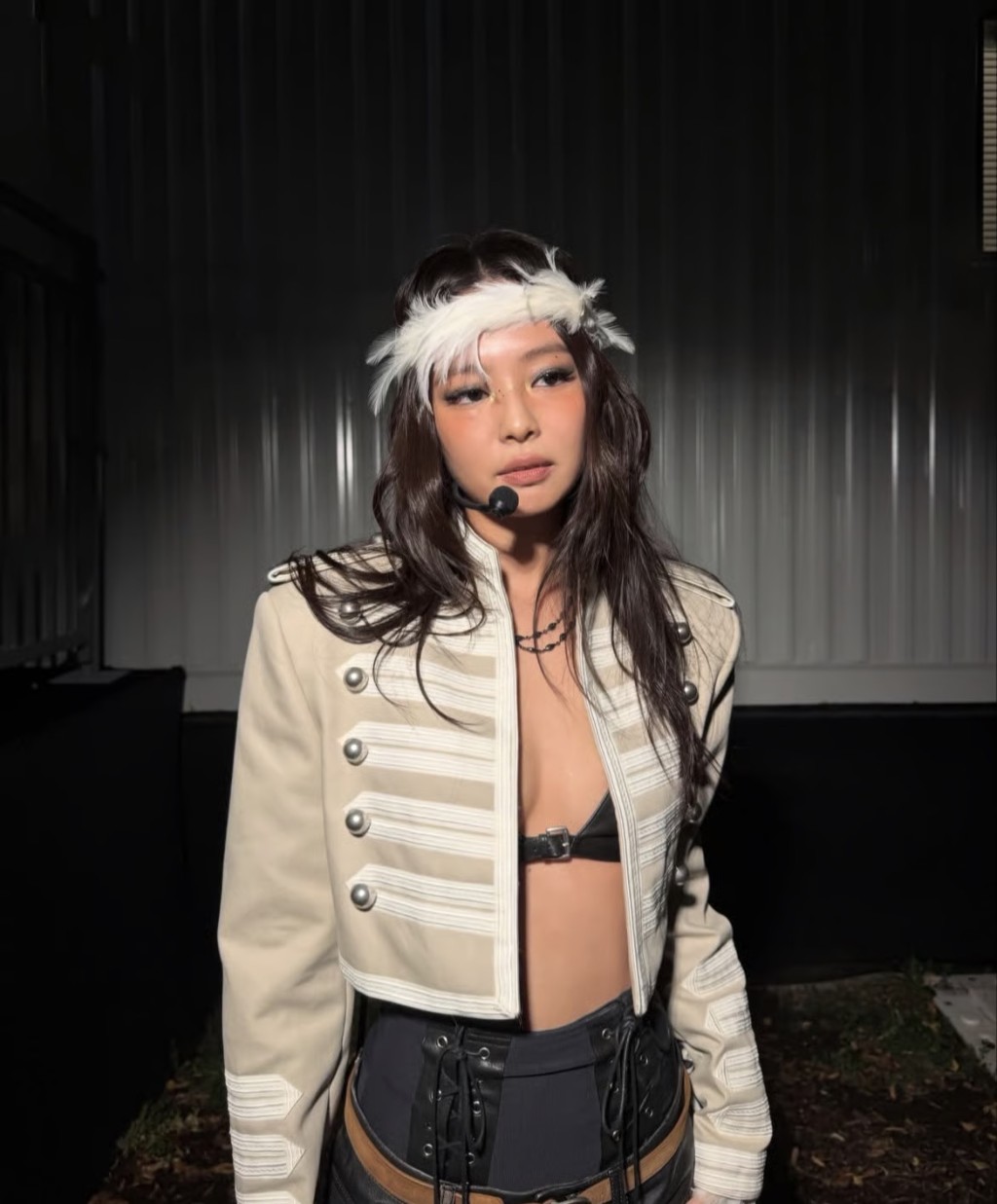 Jennie本月1日在芝加哥為Lollapalooza音樂節表演,獲得觀眾好評。