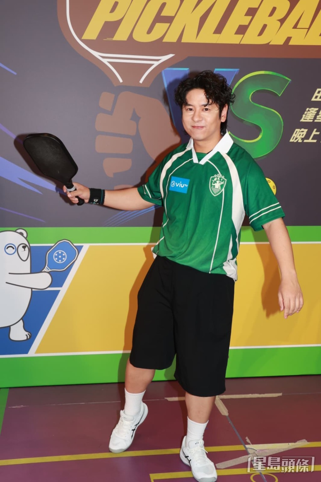 Alfred表示，受朋友影響，近兩年開始熱愛Pickleball這項運動。