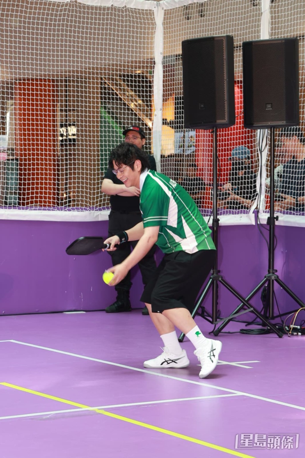許廷鏗在Pickleball運動上表現不俗。