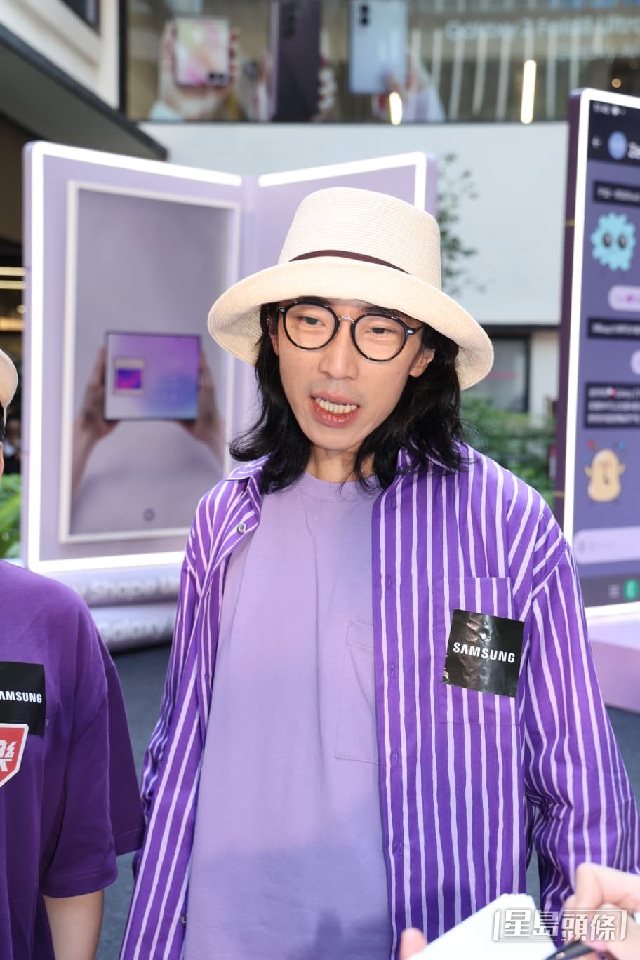 陸永笑指研究風水純屬個人興趣。