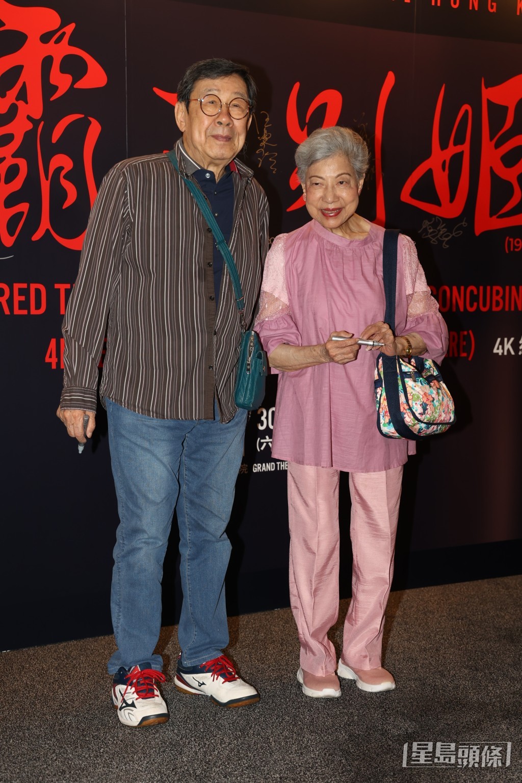 胡楓與羅蘭同為圈中老前輩,近年忽然傳出緋聞。