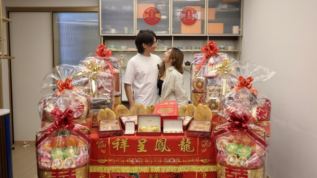 李亦喬過大禮的場面相當盛大。