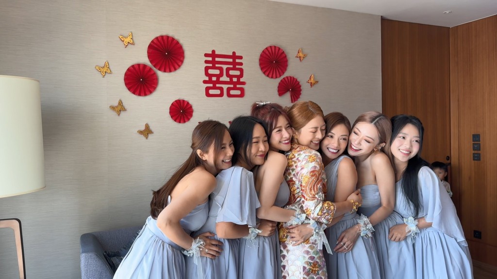 李亦喬感謝一眾姊妹幫忙。