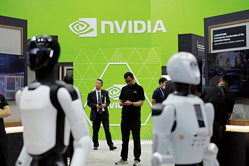 消息稱,過去數周,英偉達已測試至少三個不同版本的Rubin Ultra GPU。路透社資料圖片